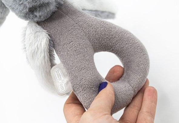 Nessiworld   Tutmalı Peluş Mini Tavşan 842 Gri
