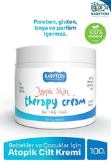 Nessiworld Babyton Atopic Skin Cream for Babies and Children 100 ml