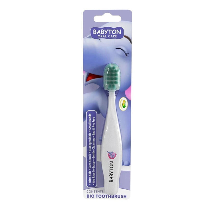 Nessiworld Nessiworld Babyton Bio Ultra Soft Children's Toothbrush Elephant
