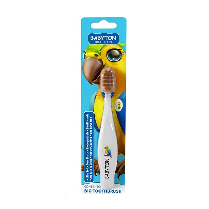 Nessiworld Nessiworld Babyton Bio Ultra Soft Children's Toothbrush Parrot