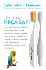 Nessiworld Nessiworld Babyton Bio Ultra Soft Children's Toothbrush Parrot