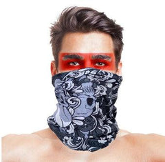 NessiWorld Paphos Bandana Skull Leaf Mask