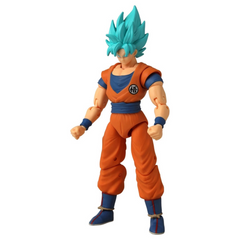 NessiWorld Bandai Dragon Ball Super Saiyan Blue Goku Posable Figure 16 cm
