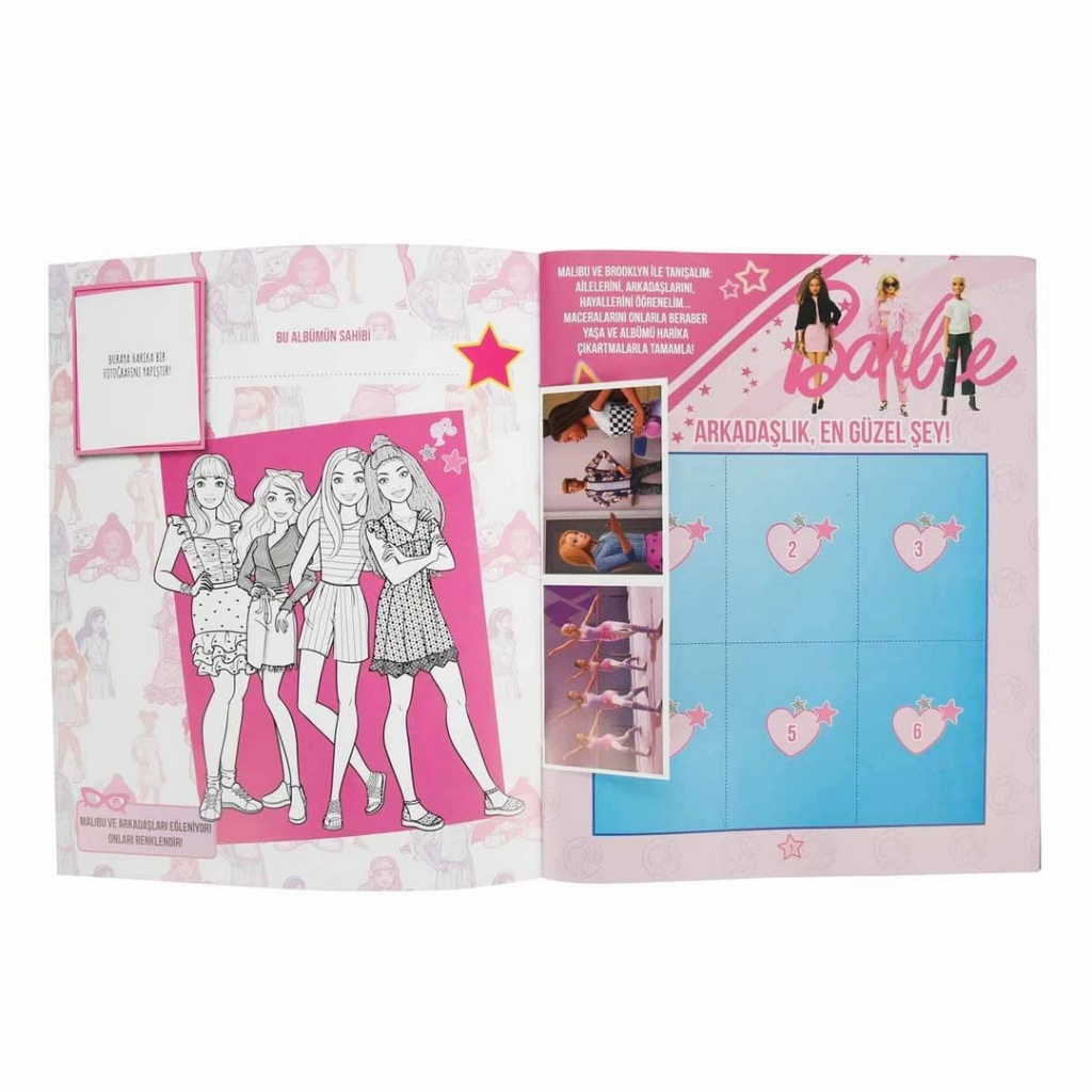 Nessiworld Barbie Sticker Album