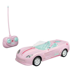 Nessiworld Barbie's Mini Dream Car Remote Control 27mhz Lighted