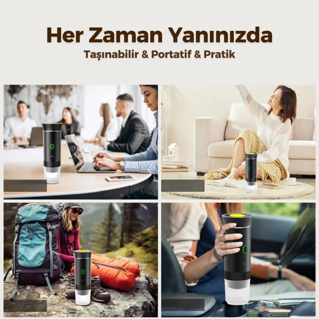 BaristaGo™ Taşınabilir Espresso Kahve Makinesi - MeanYou