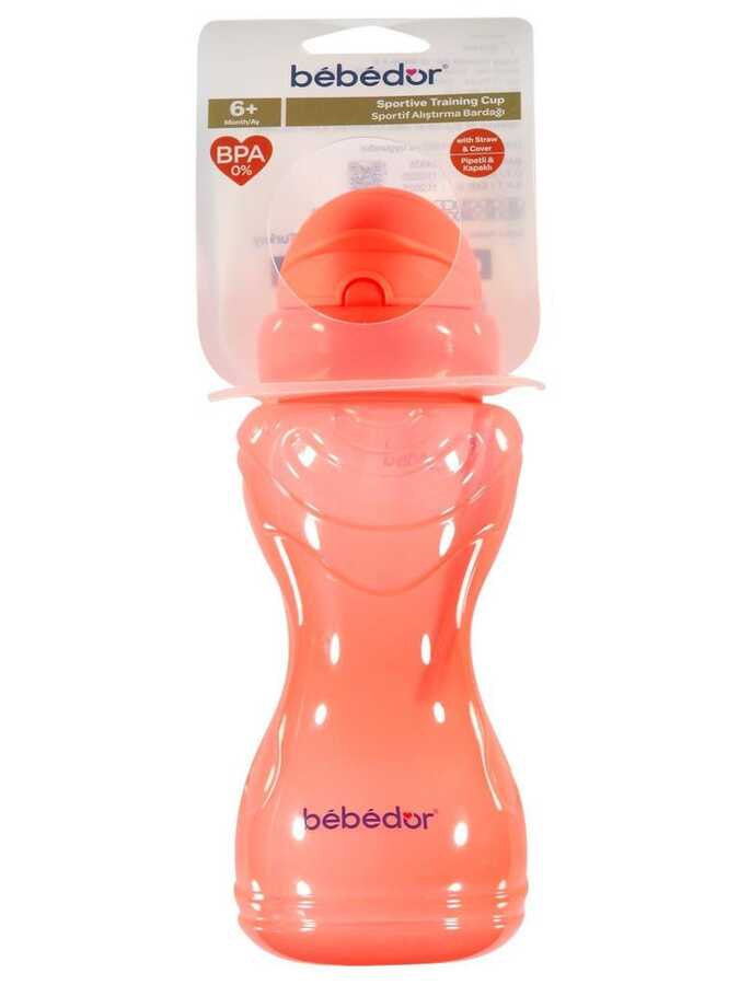 Bebedor Sporty Straw Exercise Cup 330ml 8504