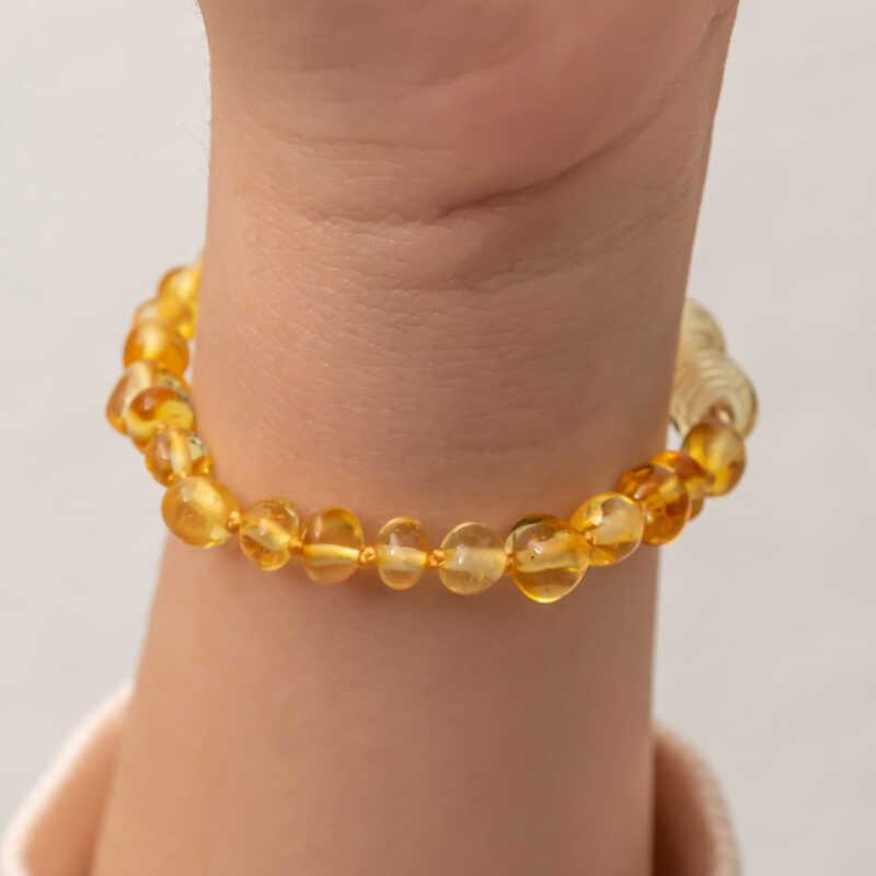 Baby Drop Amber Bracelet