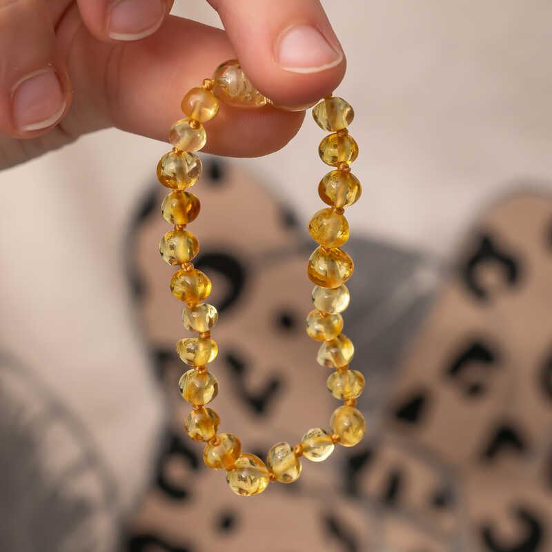 Baby Drop Amber Bracelet