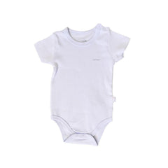 Nessiworld Bebengo BU4021 Basic Short Sleeve Bodysuit White