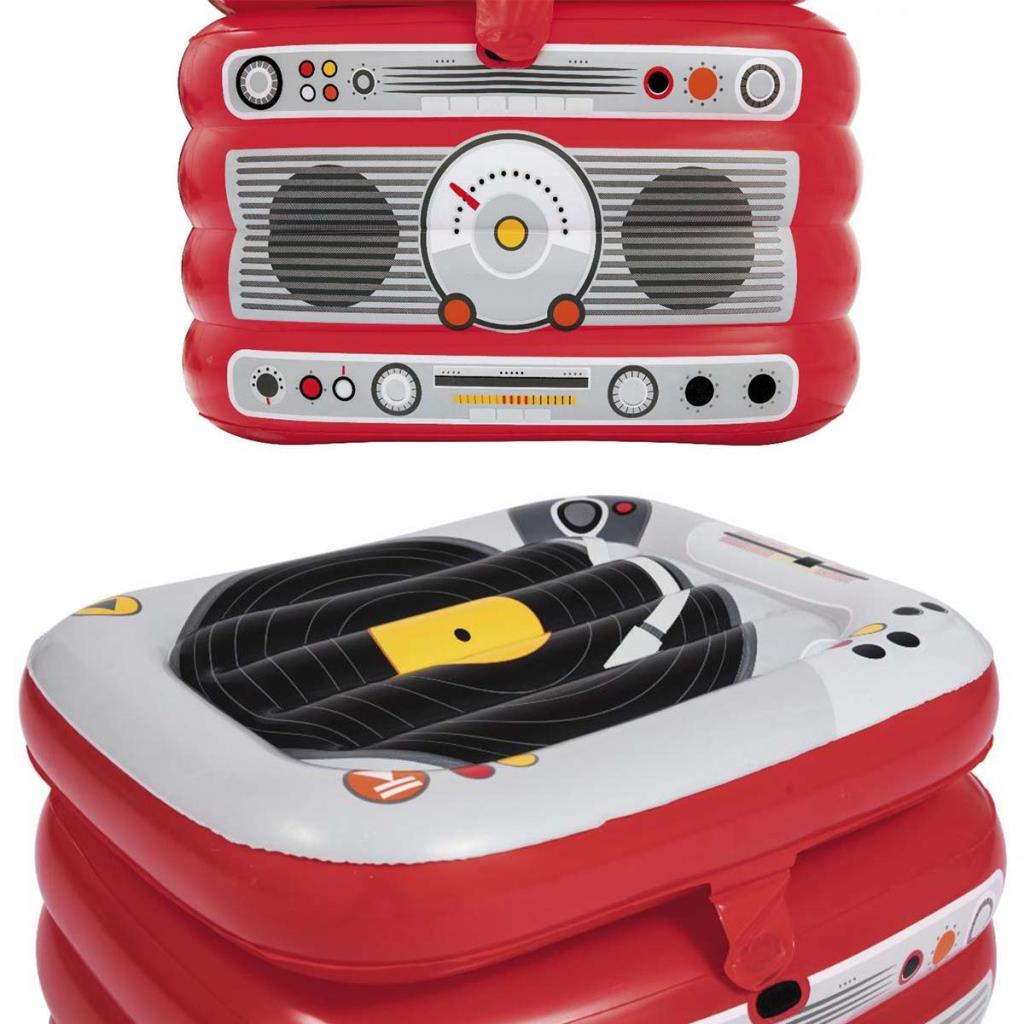 Réfrigérateur gonflable portable Nessiworld Bestway Retromusic 31 litres