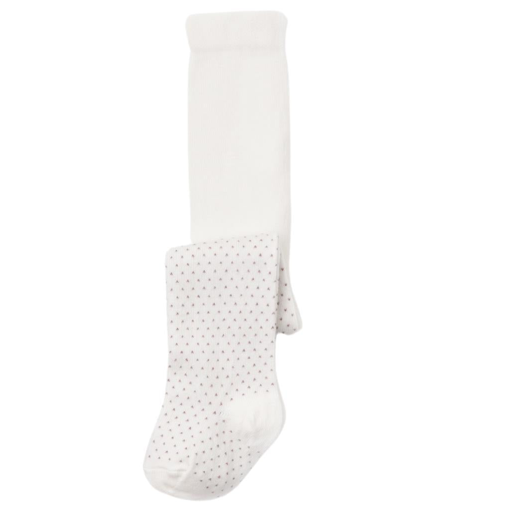 Nessiworld Classic Dotted Tights 68438 Ecru