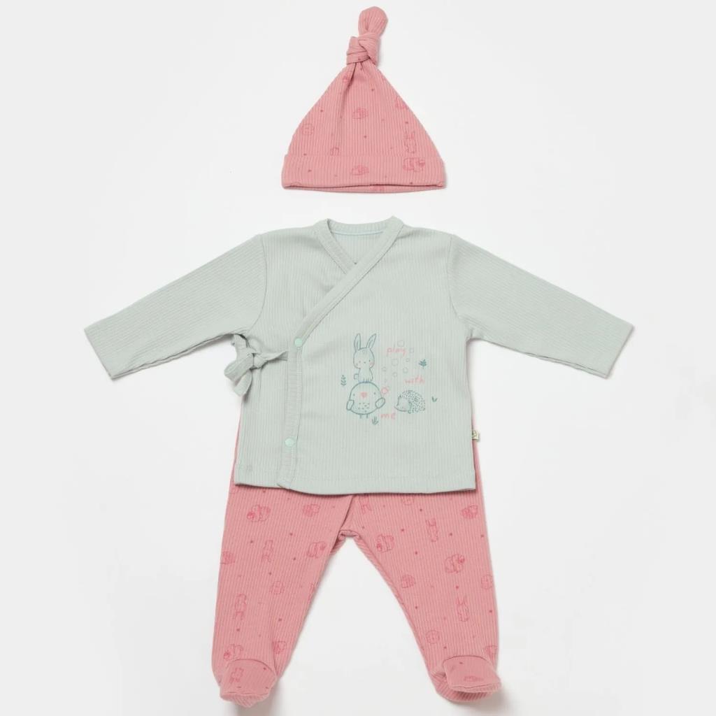 Nessiworld Modal Play With Me 3-Piece Zıbın Set 58035 Mint