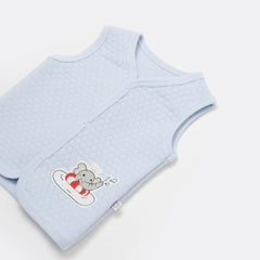Nessiworld Swimming Elephant Quilted Vest 61477 Blue