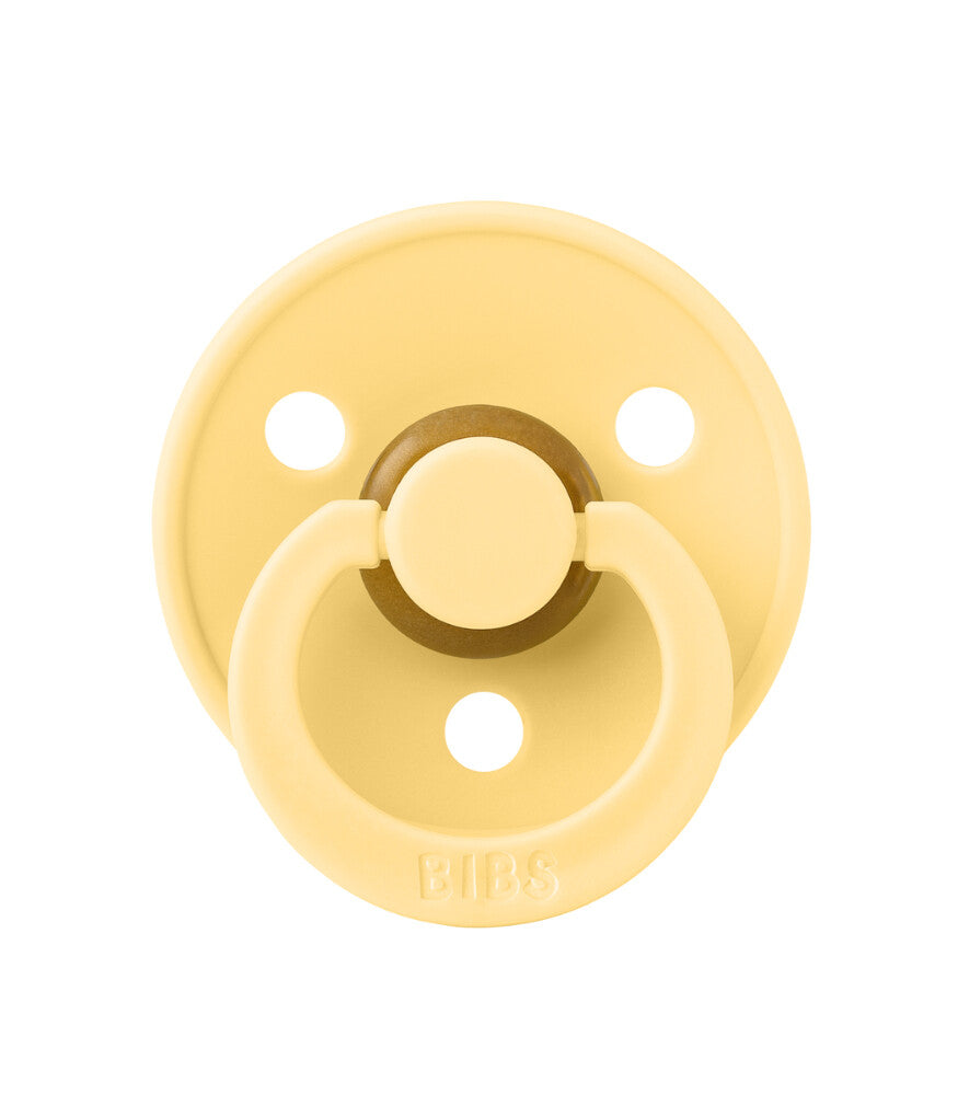 Nessiworld Colour Rubber Pacifier 0-6 Months Pale Butter