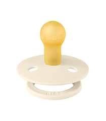 Bibs Colour Rubber Pacifier 18+ Months Ivory