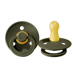 Nessiworld Colour Rubber Pacifier 6-18 Months Hunter Green