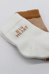 Nessiworld Bistyle Big Heart Penye Soket Çorap 2'Li BS10117 Hardal