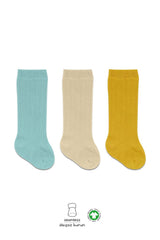 Nessiworld Bistyle Derby Dizaltı Çorap 3'Lü BS40101 Nil Bej Hardal