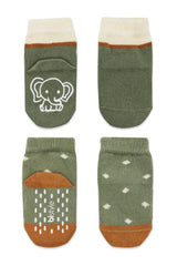 Chaussettes antidérapantes pour fille Nessiworld Bistyle Animal Figure, lot de 2, BS10120
