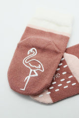 Nessiworld Nessiworld Bistyle Animal Figure Non-Slip Girls Ankle Socks 2 BS10120 Powder