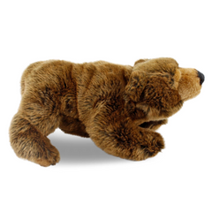 Marionnette Ours Brun 30 cm
