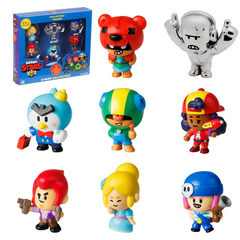 Nessiworld Brawl Stars 8-Piece Deluxe Figure