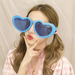 Big Heart Party Glasses Mixed 12 Pieces