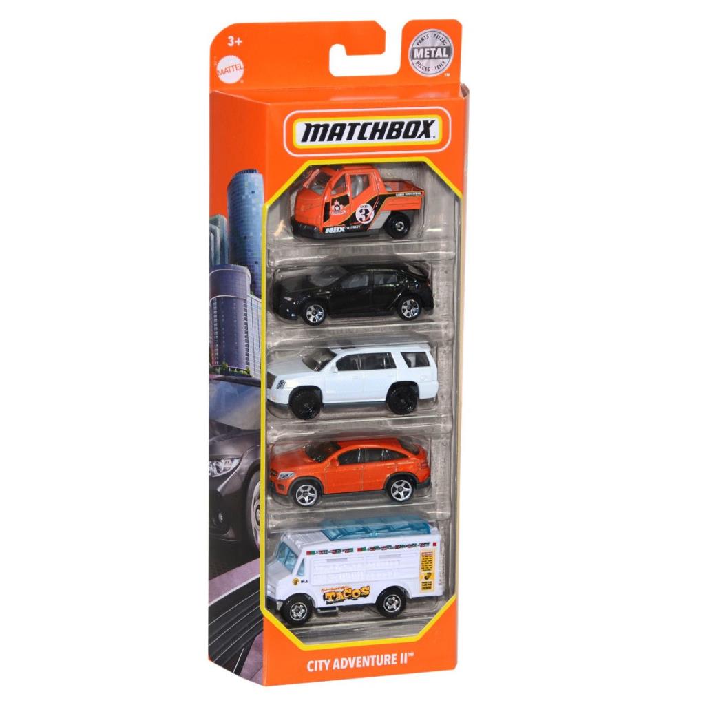 C1817 Matchbox™ 5'li Araba Seti / Asorti Seçilemez. Erkol Özel Kampanya Fiyatı