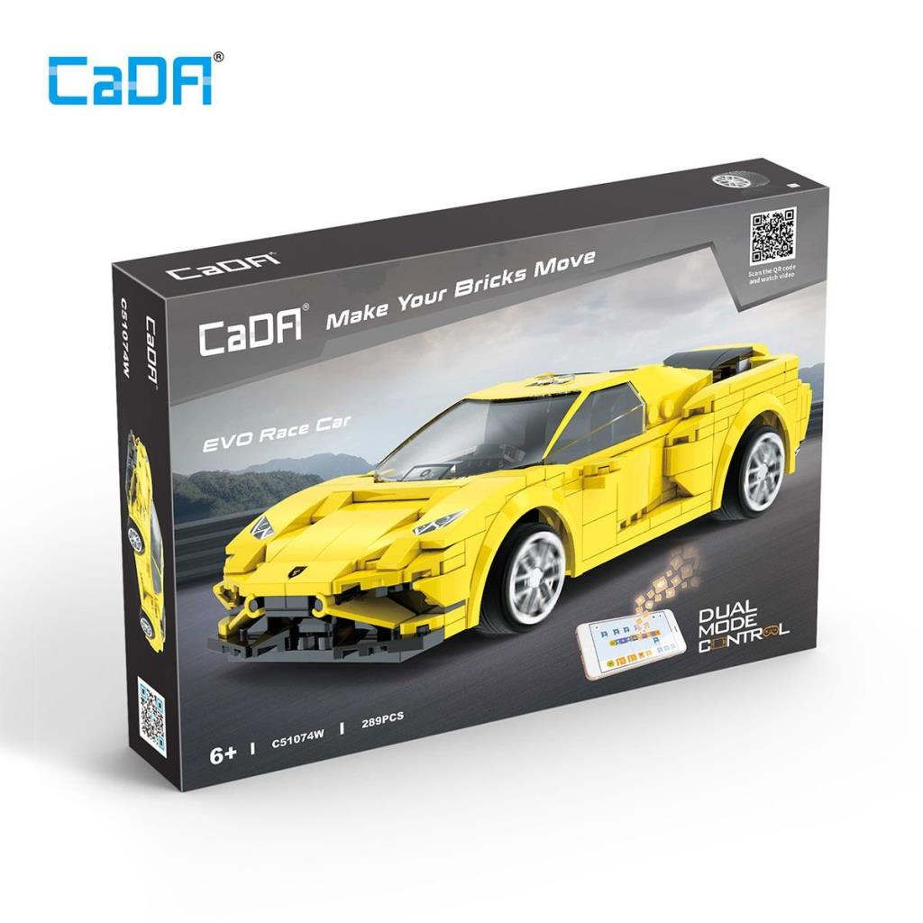 Nessiworld C51074W Cada EVO, jeu de blocs de course 289 pièces - Wagon life
