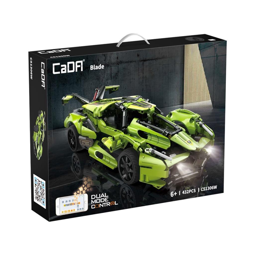 Nessiworld C51306W Cada Blade Car Block Set 432 Pieces - Wagon life
