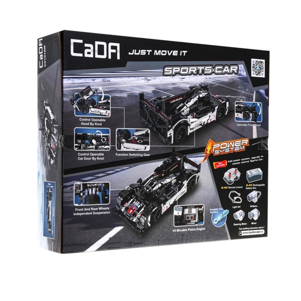 Nessiworld C51307W Cada GT Sport Car Block Set 427 Pieces - Wagon life
