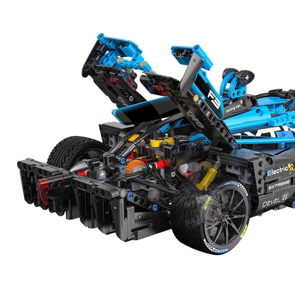 Nessiworld C64004W Cada Electric Racing Super Car Block Set 1667 Pieces -Vagon life