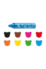 Nessiworld Carioca Jumbo Baby Crayons that Don't Dirty Your Hands 8-Piece
