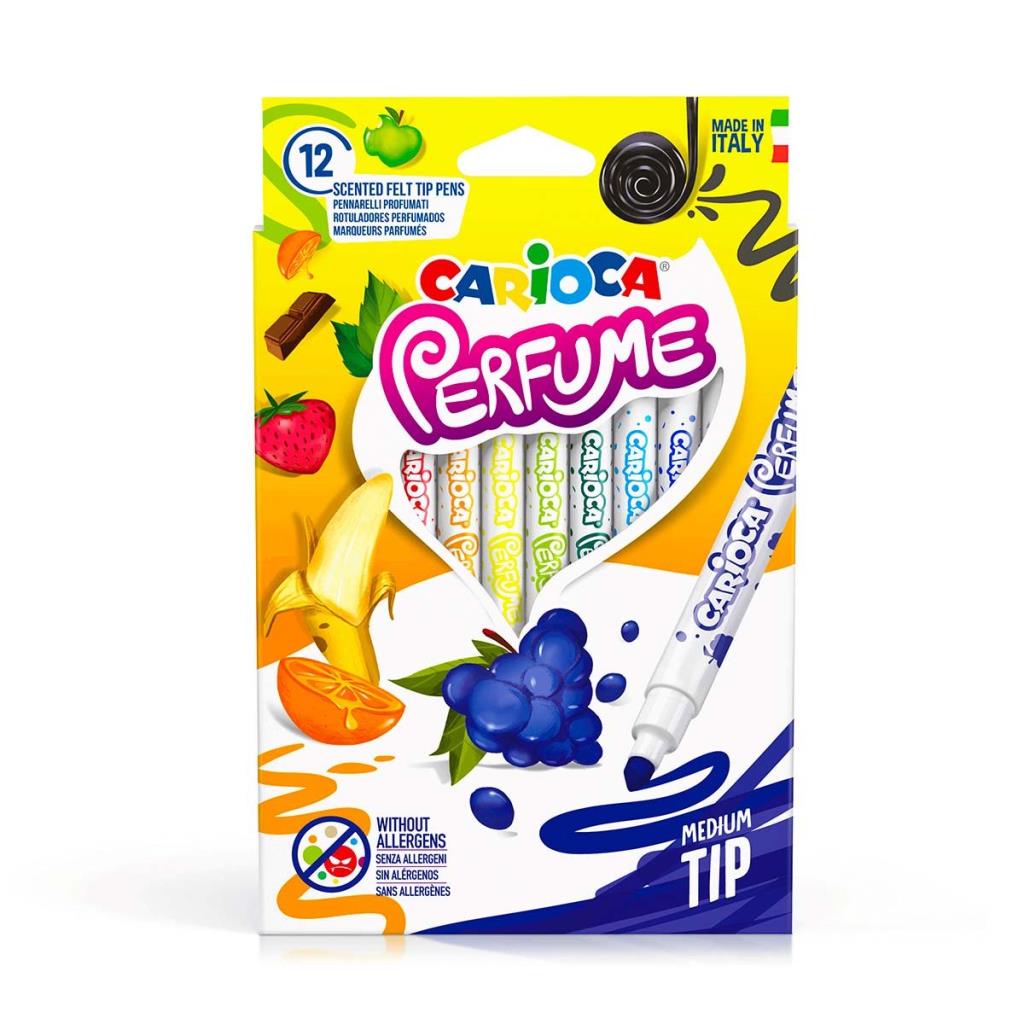 Nessiworld Carioca Kokulu Keçeli Boya Kalemi 12'li