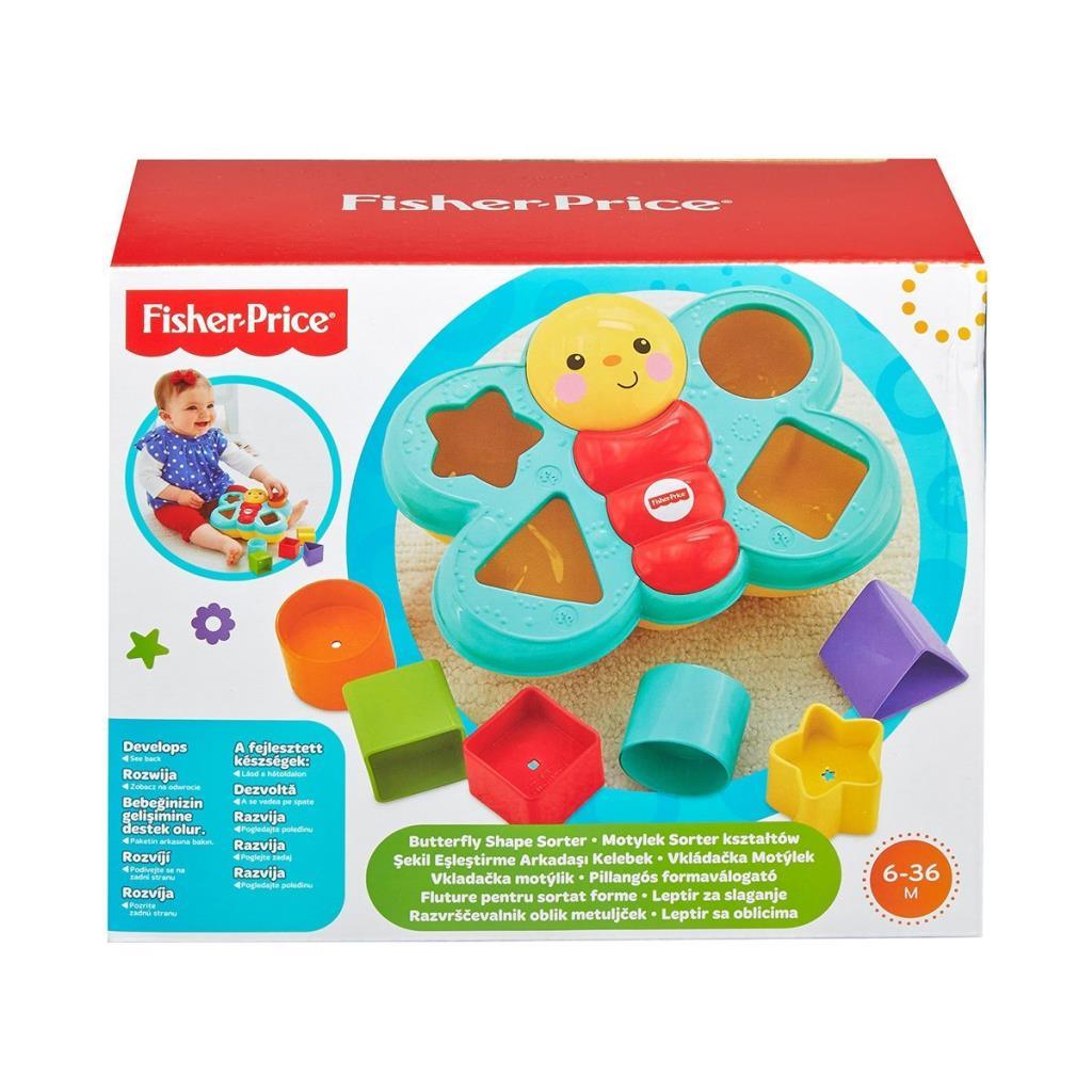 CDC22 Fisher-Price® Shape Matching Buddy Butterfly / Sorting and Shape Sorting Toys
