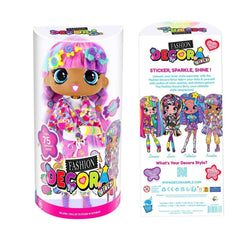 Nessiworld CEP D1001 Decora Girlz 28 cm Büyük Moda Bebek - Asorti