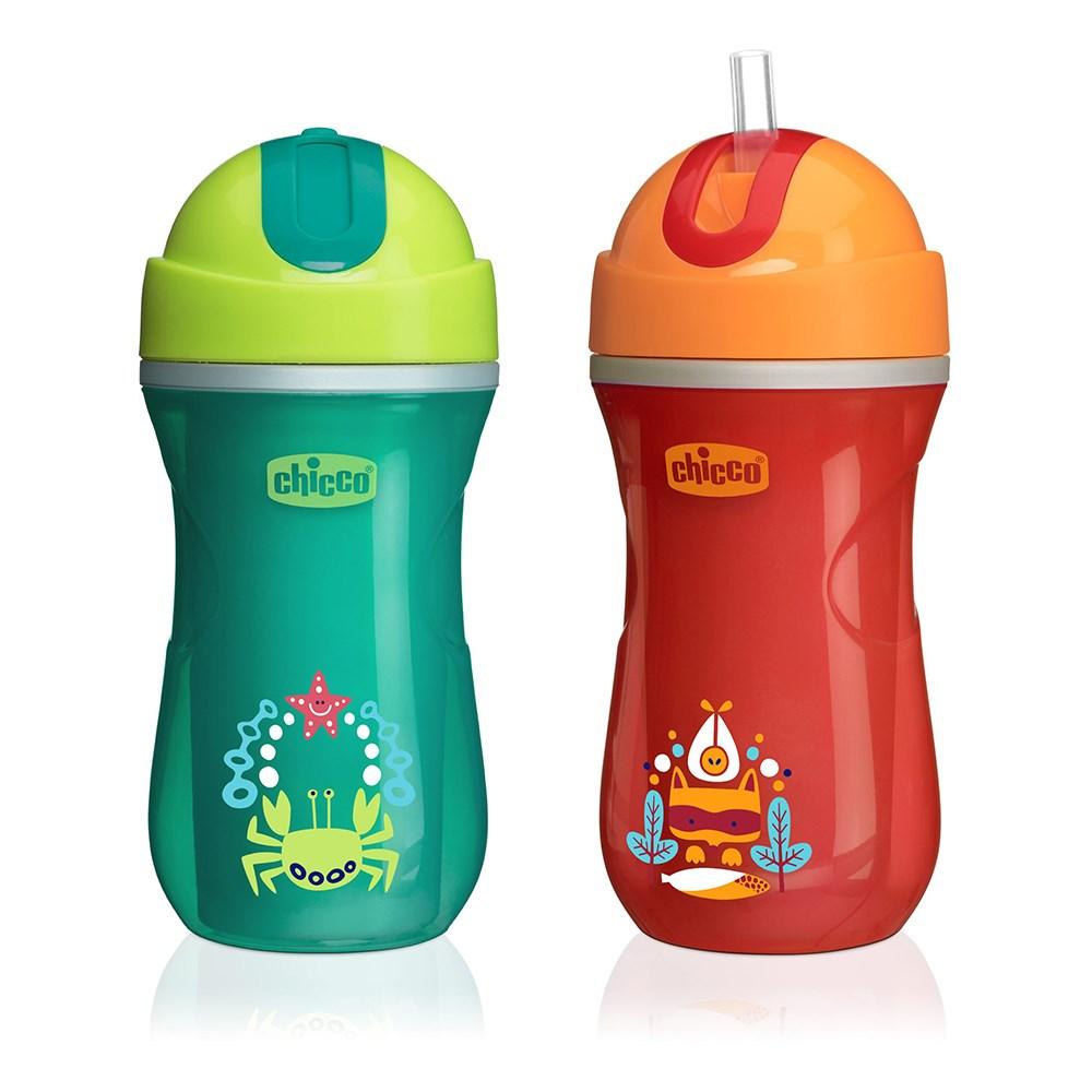 Nessiworld Chicco Thermal Insulated Sport Straw Cup 14 Months+ Unisex