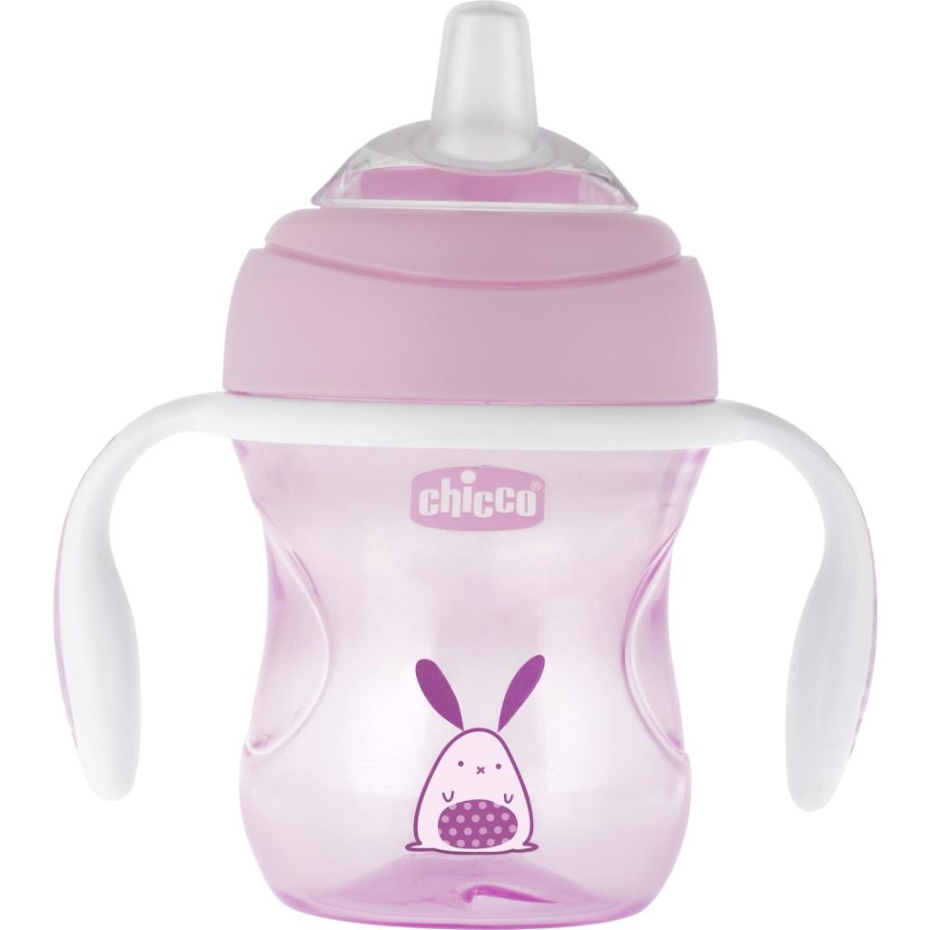 Nessiworld Soft Tip Transition Cup 4 Months+ Girl 200 ml