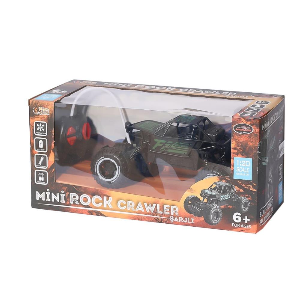CN1916 Remote Controlled Rechargeable Rock Crewler 1:20 -Can