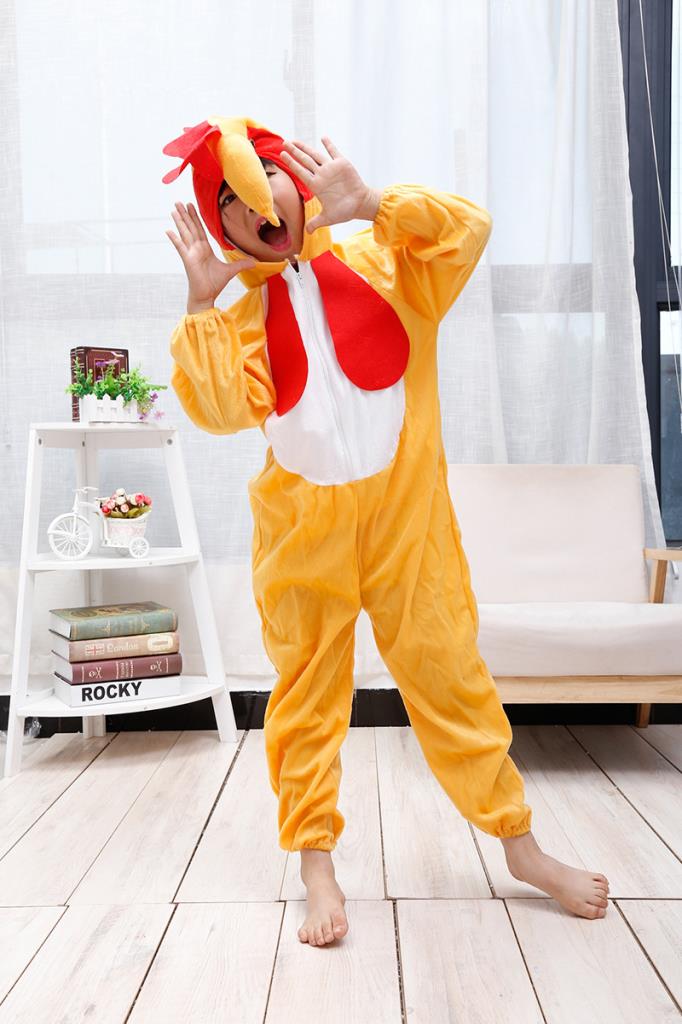 Nessiworld Child Rooster Costume - Chicken Costume 4-5 Years 100 cm