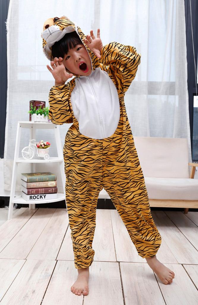 Nessiworld Child Tiger Costume - Lion Costume 4-5 Years 100 cm