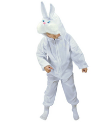 Costume Lapin Enfant Nessiworld Couleur Blanc 2-3 Ans 80 cm