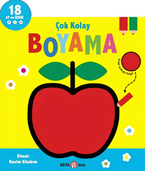 My Very Easy Coloring Apple Picture Book