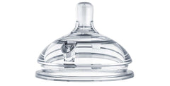 Nessiworld Comotomo Silicone 2-Piece Baby Bottle Nipple Medium Flow 3-6 Months