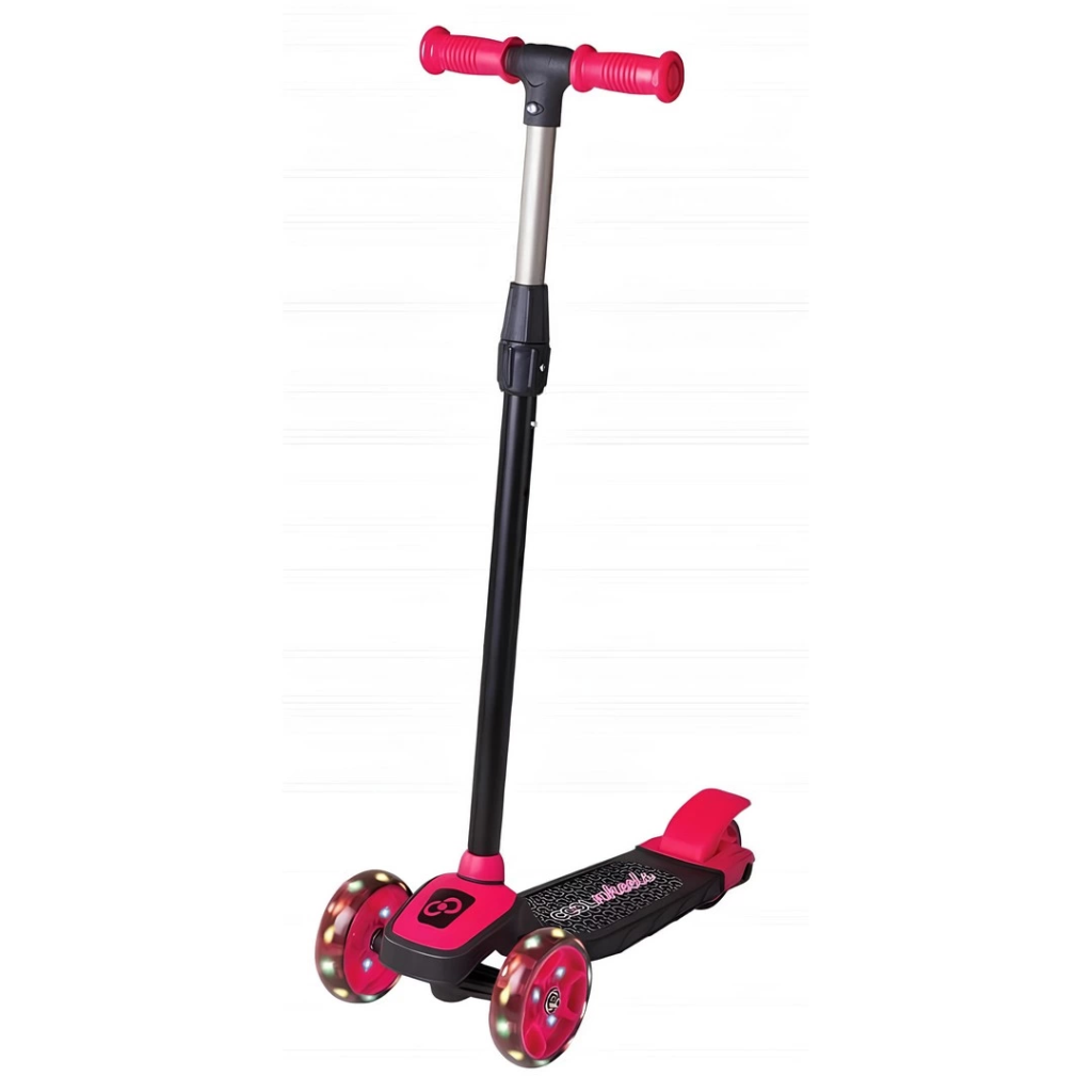 Trottinette Twist éclairée Nessiworld Cool Wheels rose