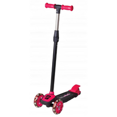 Trottinette Twist éclairée Nessiworld Cool Wheels rose