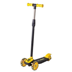 Trottinette 3 roues Nessiworld Cool Wheels Twist à LED Jaune