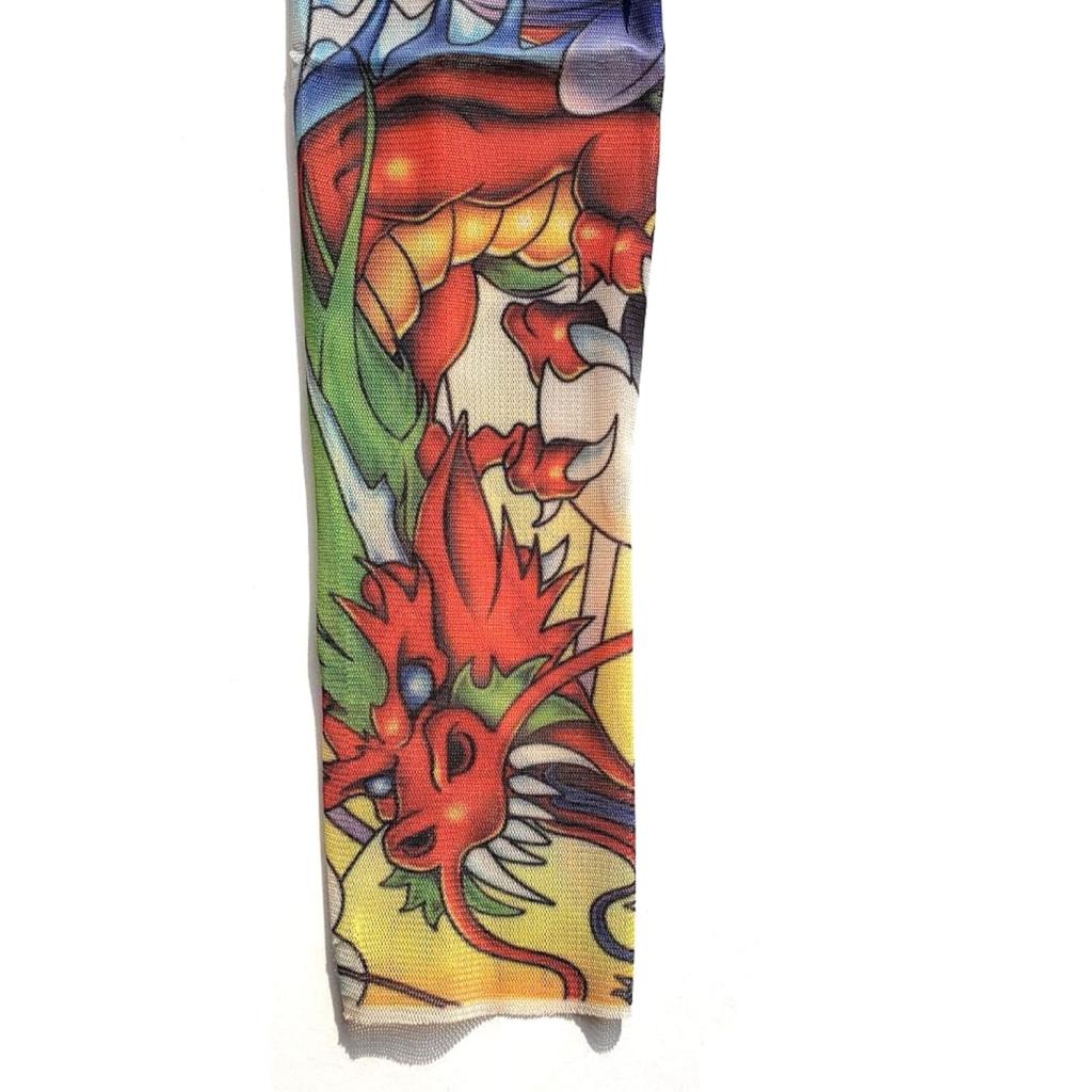 Nessiworld Sock Tattoo Wearable Arm Leg Tattoo Lycra 2 Pieces Model 20