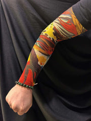 Nessiworld Sock Tattoo Wearable Arm Leg Tattoo Lycra 2 Pieces Model 24